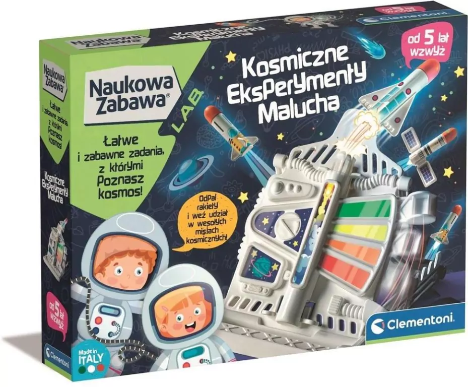 Naukowa zabawa. Kosmiczne eksperymenty malucha - tantis.pl