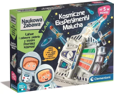 Naukowa zabawa. Kosmiczne eksperymenty malucha