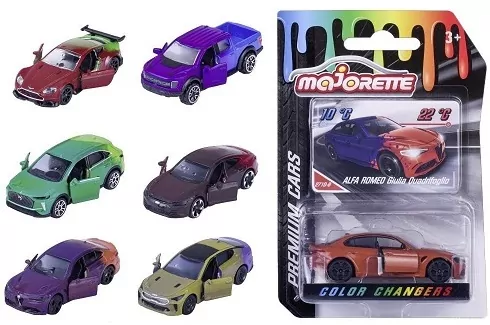 Majorette Pojazdy Color Change mix - tantis.pl