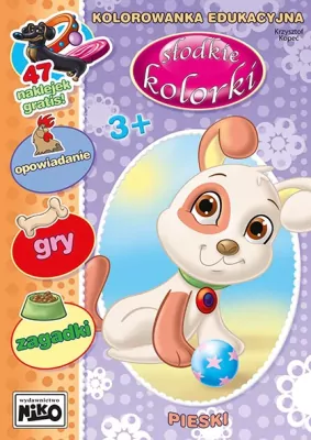 Słodkie kolorki. Pieski