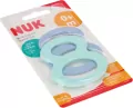 NUK. Gryzak ósemka. 0 miesięcy. Mix - tantis.pl