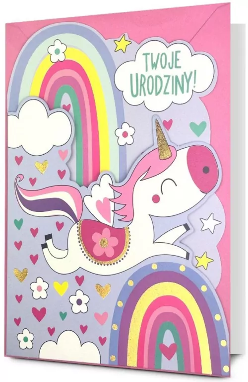 Karnet B6 Urodziny - tantis.pl