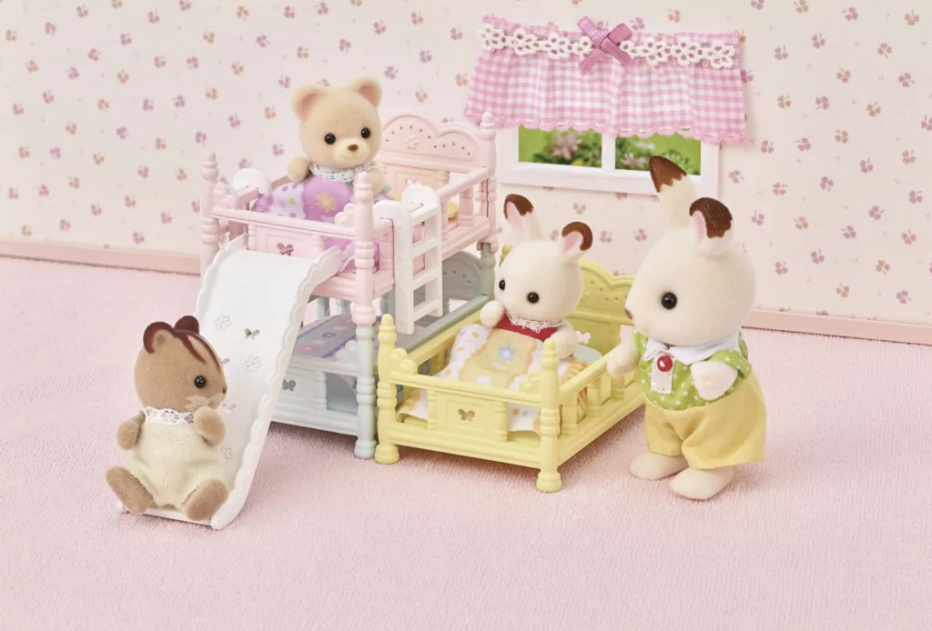 Potrójne łóżko. Sylvanian Families - tantis.pl