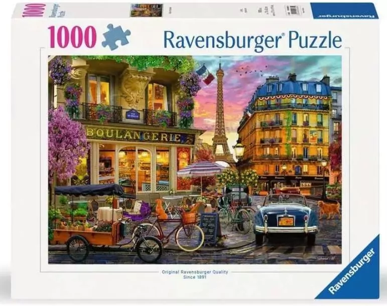 Puzzle 1000 Paryż o poranku - tantis.pl