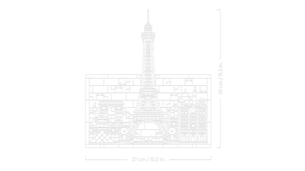 LEGO® Architecture.  Paryż miasto miłości 21064 - tantis.pl