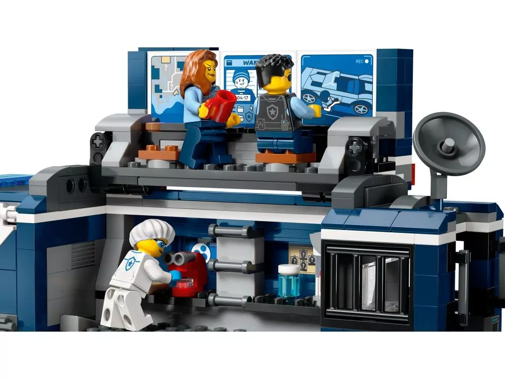 LEGO® CITY. Policyjna ciężarówka z laboratorium kryminalnym 60418 - tantis.pl