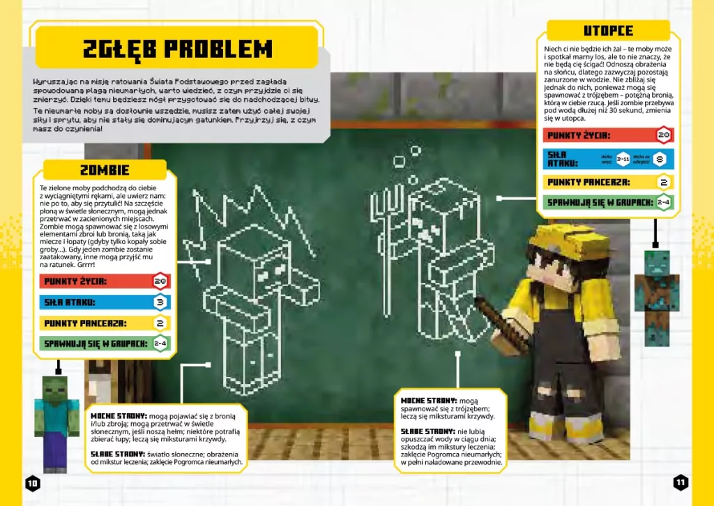 Minecraft Academy. Zombie atakują - tantis.pl