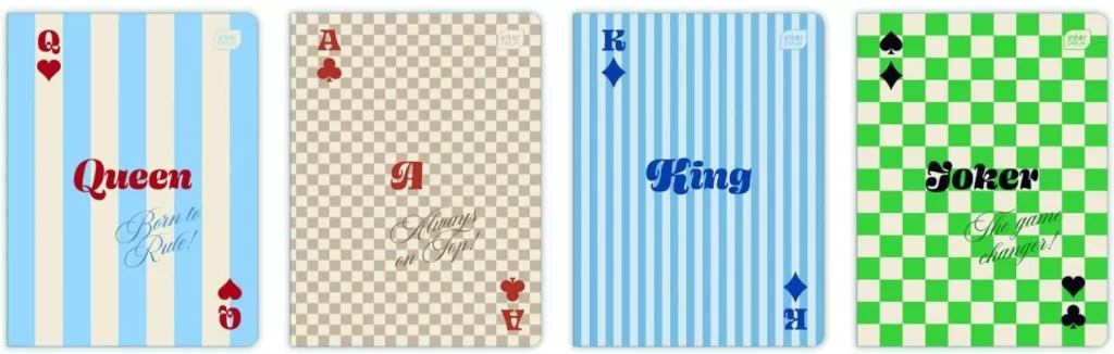 Zeszyt A5/80K kratka Hybrid Cards Mix (10szt) - tantis.pl