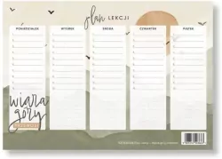 Plan lekcji - Wiara góry przenosi