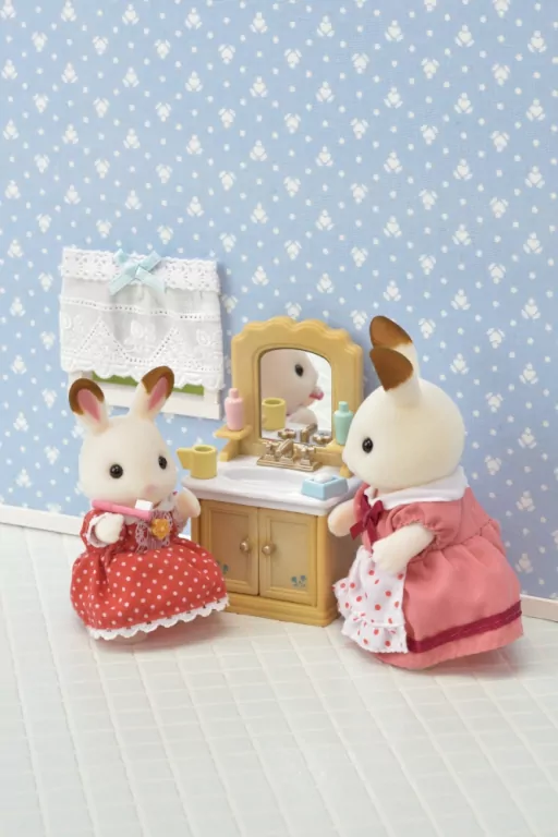 Zestaw do łazienki w stylu wiejskim. Sylvanian Families - tantis.pl