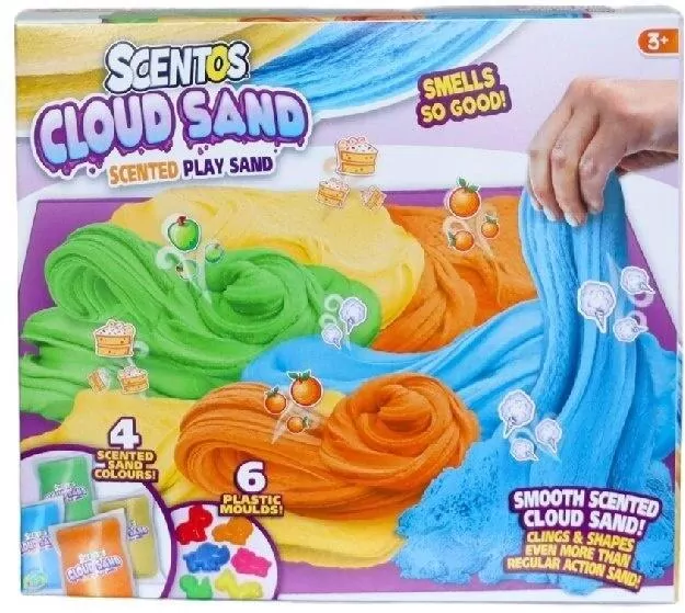 Piasek pachnący kinetyczny z foremkami - tantis.pl