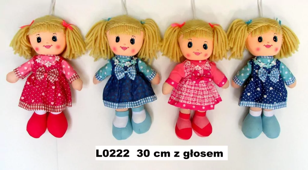 Lalka z głosem 30cm MIX - tantis.pl