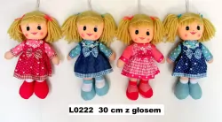 Lalka z głosem 30cm MIX