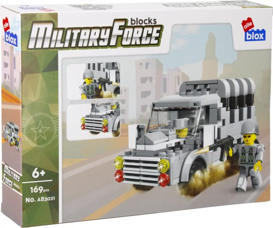Klocki konstrukcyjne Wojsko ALLEBLOX - tantis.pl