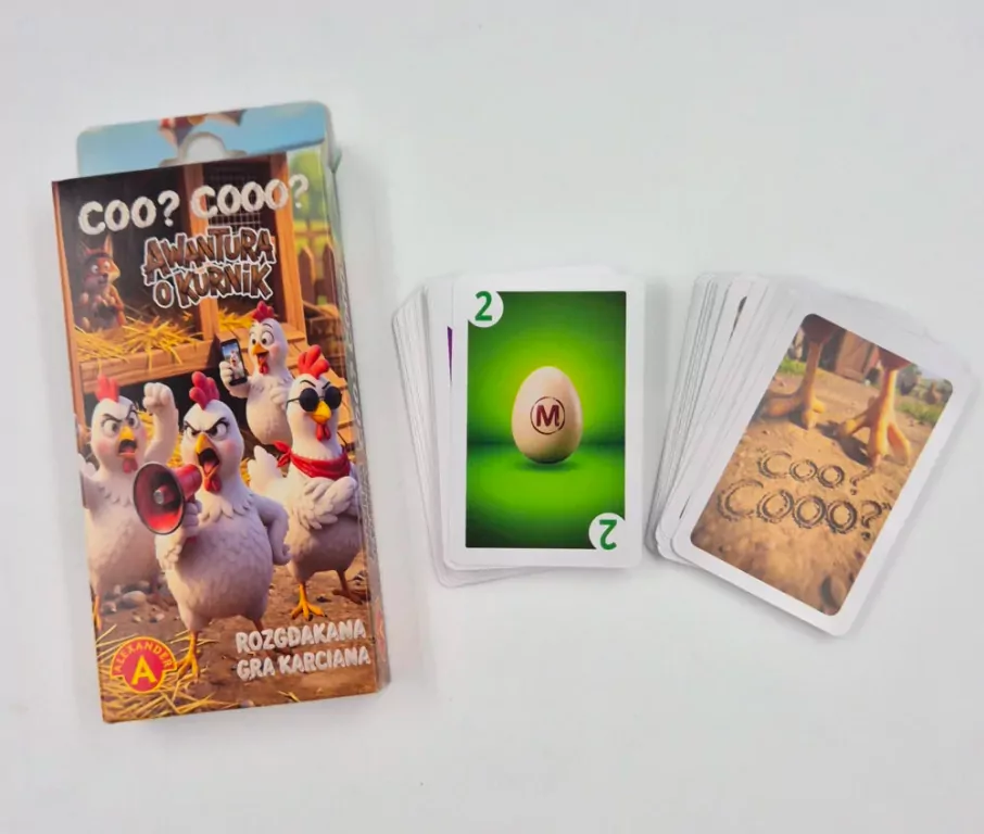 Coo? Cooo? Awantura o Kurnik - gra karciana ALEX - tantis.pl