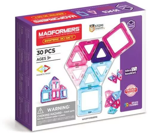 Magformers Inspire. 30 elementów. 704002 - tantis.pl