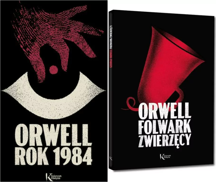 Pakiet: Rok 1984 / Folwark zwierzęcy. Kolorowa klasyka - tantis.pl