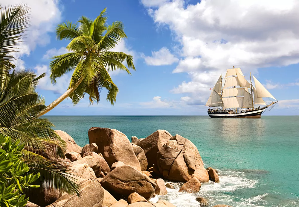 Puzzle 1500. Sailing in Paradise - tantis.pl