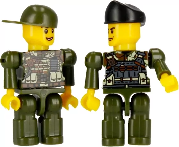 Klocki konstrukcyjne Wojsko ALLEBOX - tantis.pl