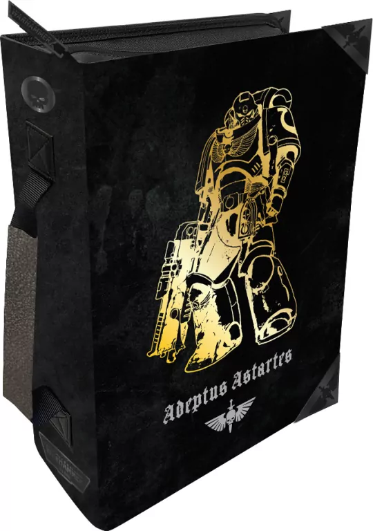Ultra-Pro: Warhammer 40,000 - Codex Book Folio - Space Marines - Adeptus Astartes (Debossed & Printed) - tantis.pl