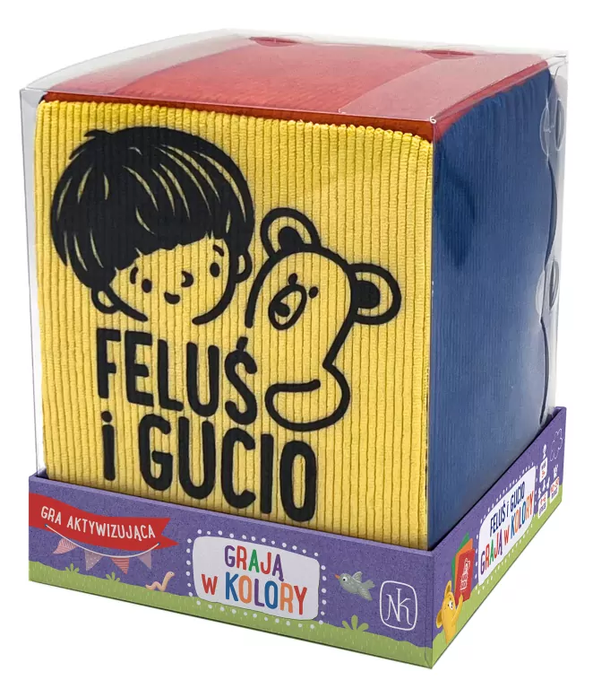 Feluś i Gucio grają w kolory. Gra aktywizująca - tantis.pl