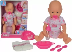 Lalka z akcesoriami New Born Baby