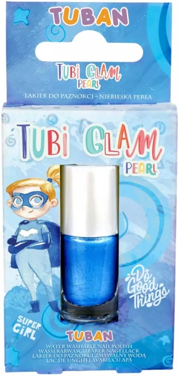 Lakier do paznokci Tubi Glam. Niebieski perłowy - tantis.pl