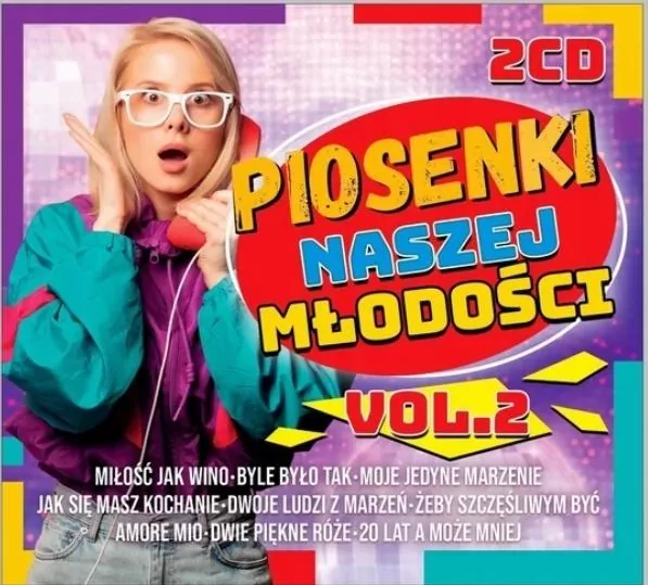 Piosenki naszej młodości vol.2 2CD - tantis.pl