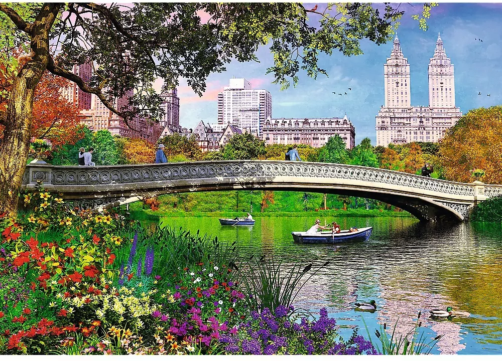 Trefl. Puzzle 1000. Central Park. New York. 10467 - tantis.pl