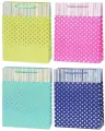 Torebka Lux 30x42x12cm kropki mix ROZETTE - tantis.pl