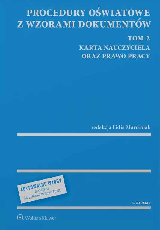 Procedury oświatowe z wzorami dokumentów. Tom 2 - tantis.pl