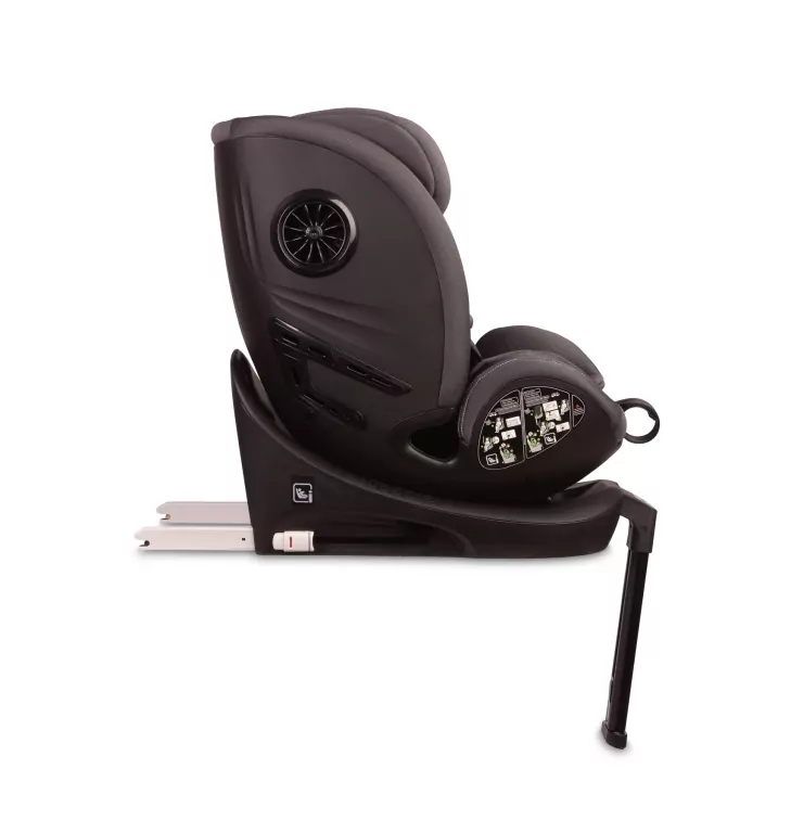 Caretero Fotelik Fortis I-Size grafit (40-150cm) - tantis.pl