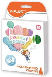 Kredki świecowe Peanut Pastel 12 kolorów