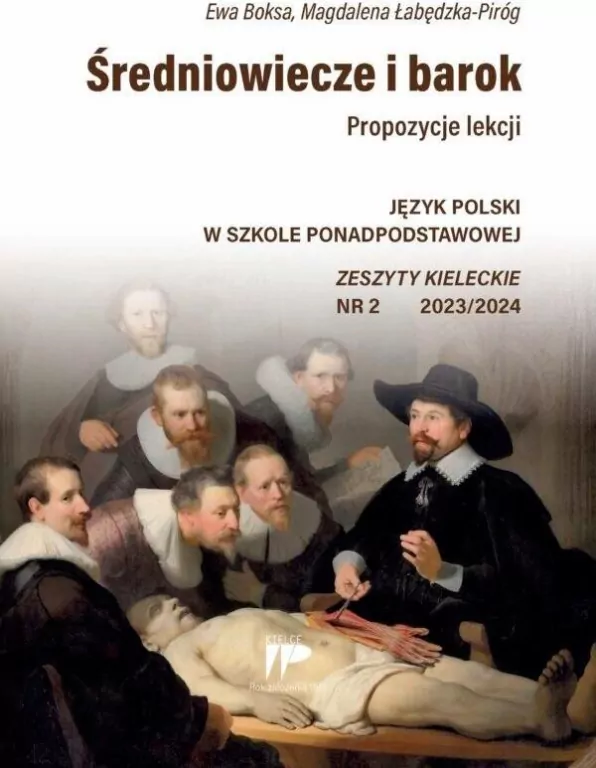 Średniowiecze i barok. Propozycje lekcji 2023/2024 - tantis.pl