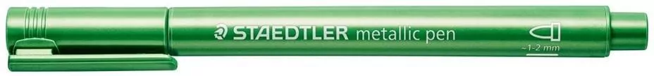 Marker metaliczny M zielony (10szt) STAEDTLER - tantis.pl