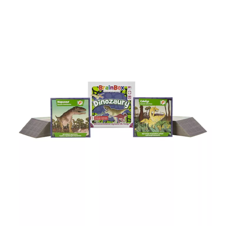 Gra Edukacyjna Dinozaury. BrainBox - tantis.pl