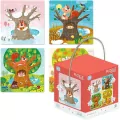 Puzzle 4w1. Z wiewiórką przez cztery pory roku - tantis.pl