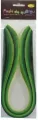 Paski do quillingu 5mmx50cm. Zielone - tantis.pl
