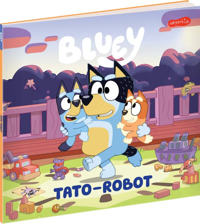 Tato-robot. Moja czytanka. Bluey - tantis.pl