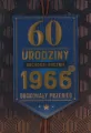 KARNET URODZINY 60 B6 Z KOP PD HM200-3630 - tantis.pl