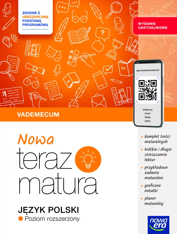 J. Polski Nowa Teraz Matura Vademecum 2025/26 ZR - tantis.pl