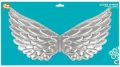 Skrzydła srebrne 45,3x21cm - tantis.pl