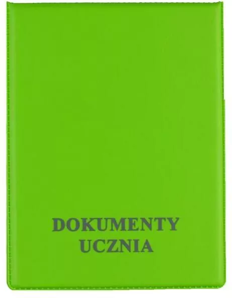 Okładka na dokumenty ucznia pion grass - tantis.pl