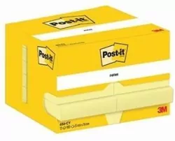 Kateczki samoprzylepne 51x76mm 12x100K żółte