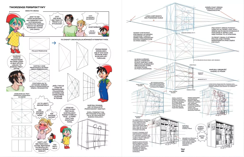 Manga. Kurs rysunku Delux - tantis.pl