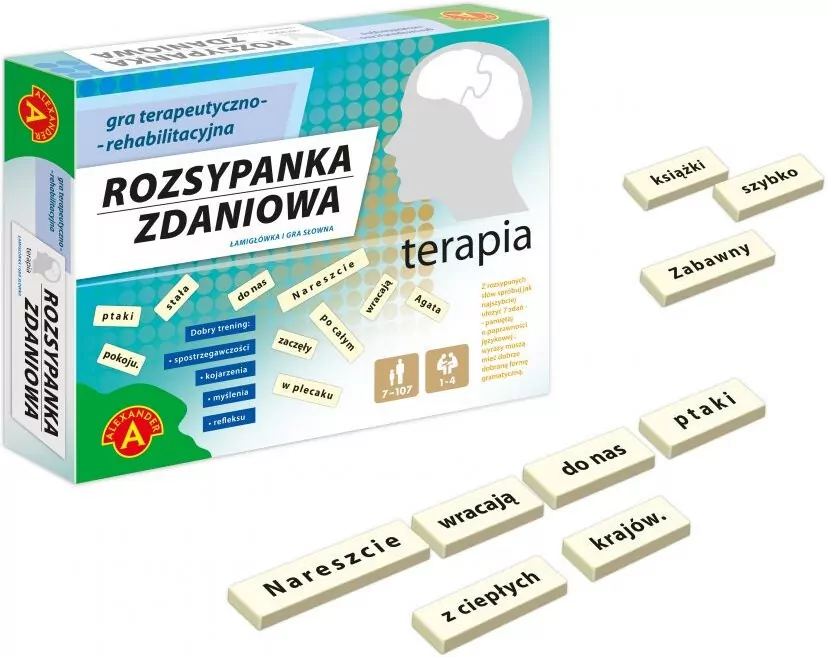 Terapia. Rozsypanka zdaniowa - tantis.pl