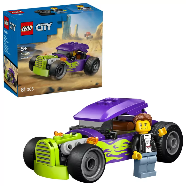 LEGO® City. Hot Rod 60485 - tantis.pl