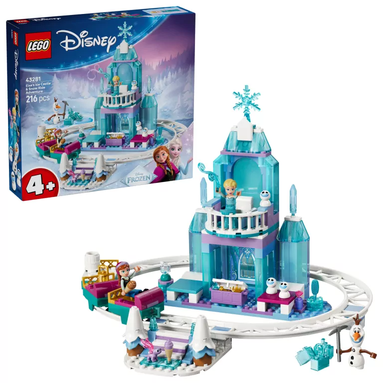 LEGO® Disney Princess. Lodowy zamek Elzy 43281 - tantis.pl