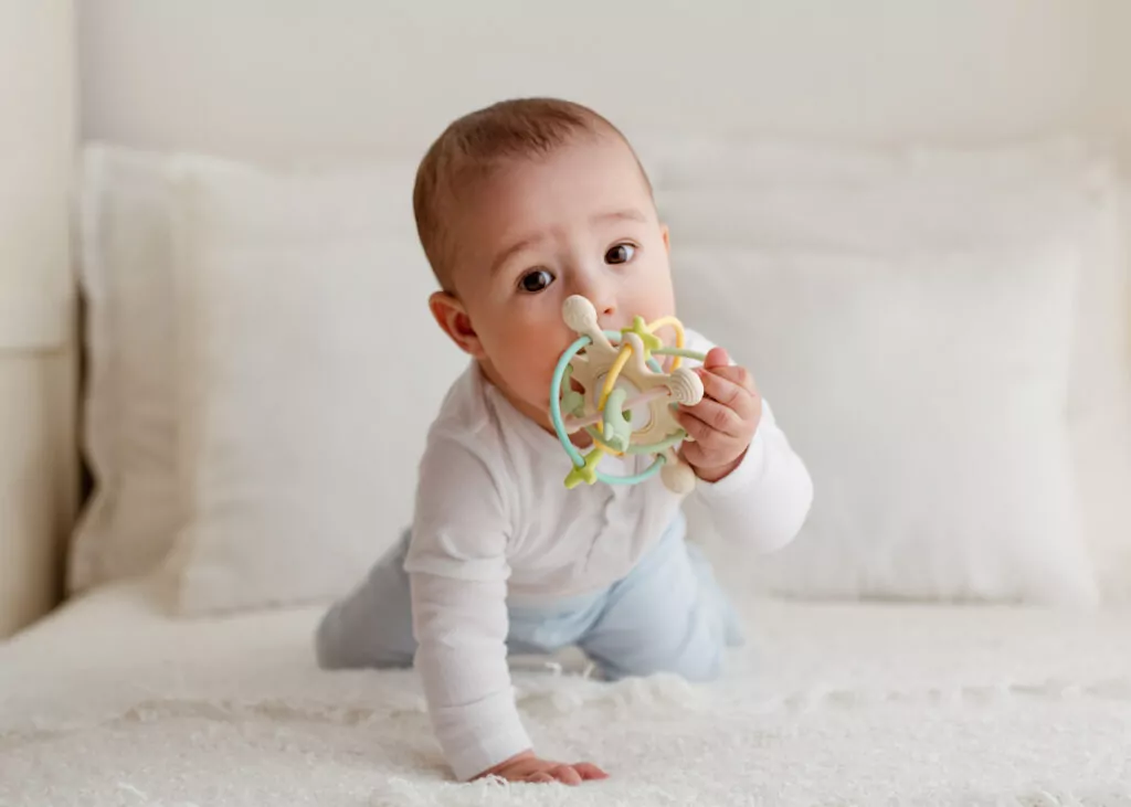 Grzechotka Kosmos pastelowa - tantis.pl