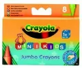 Kredki świecowe. 8 sztuk. Mini Kids. Crayola - tantis.pl